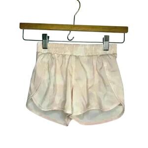 All In Motion Girls Shorts Pink Camo Athletic Lightweight Lined 6/7 Activewear